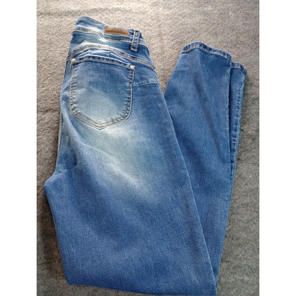 H+H By Harmony & Havoc Skinny Jeans Women's Size 10 Medium Wash Stretch Denim
